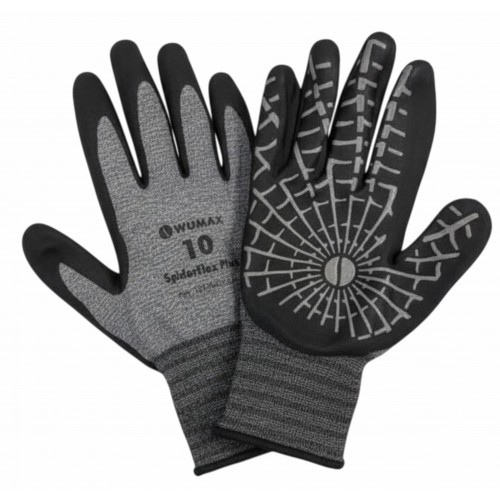 Перчатки защитные от минимальных рисков SpiderFlex Plus, р. 10, WUMAX