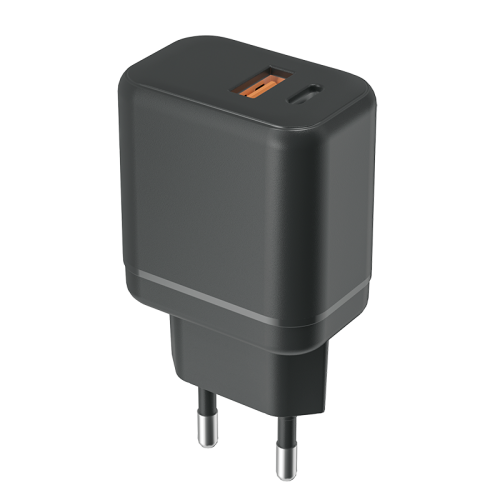 ЗУ / USB адаптер ФАZА PA-20AС-bk черный (20Вт, USB-A, Type-C)