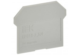 Заглушка для CTS 2,5/4мм2 серая IEK