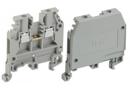 Зажим наборный ЗНИ-2,5мм2 (JXB24A) серый ИЭК