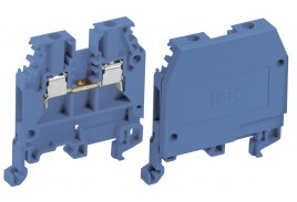 Зажим наборный ЗНИ-2,5мм2 (JXB24A) синий ИЭК